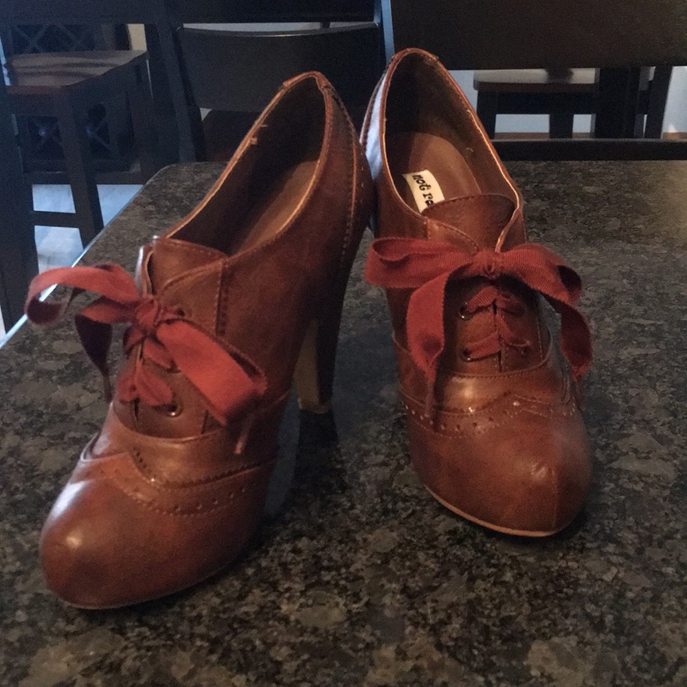 Brown heels